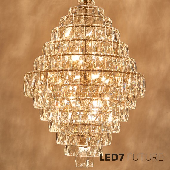 Loft Industry Modern - Tile V3 Chandelier